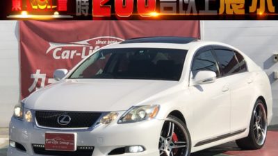 GS GS350バージョンＩ　3500㏄　　車検２年付き！！サンルーフ！純正ＨＤＤナビ！ＥＴＣ！バックカメラ！装備充実☆当店人気パールのＧＳ入庫しました★納車時新品タイヤ(^_-)-☆