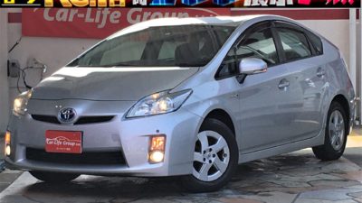 プリウス　Ｓ　車検たっぷり！！Ｒ４年５月マデ！！低燃費Ｎｏ１！！走行安定性ＯＫ！！　月々2万円台～　純正ＳＤナビ・バックカメラ搭載！！