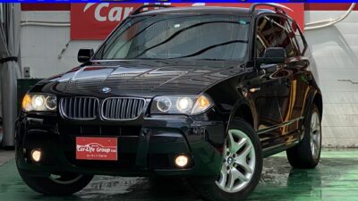 BMW　X3　Mスポーツ　★総合評価優良★☆４WD☆　✨内外装美車✨　サイドカメラ　前後コーナーセンサー　付きで安心安全運転(^^♪　ミラーETC　クルーズコントロールで快適✨　納車時タイヤ4本新品！！