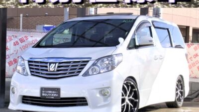 ALPHARD　アルファード 350S プレミアムセレクション　【特別仕様車グレード】　　～7人乗りType～　3,500CC専用装備多数あり🎀　車高調＆社外20インチAWでインパクト抜群💥　Wサンルーフの解放感やALPINEワイドフリップダウンモニターにキャプテンシート＆オットマンでラグジュアリー感MAX✨　パワーバックドアも装備!!　広くて大きいVIP感のあるハイクラスミニバン🔯　《1年保証付》