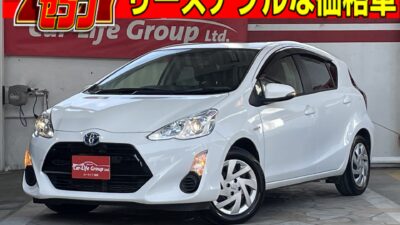 アクア　Ｓ　✨Ｈｙｂｒｉｄ&総合評価優良車✨　77コーナー！！後期型！！人気のアクア再入庫！！抜群の燃費性能ＪＣ０８モード37ｋｍ/ℓ！！プロジェクターヘッドライト&ＥＴＣ装備で長距離ドライブも安心(^_-)-☆　ナビプラン有！！ 　車検2年付！！