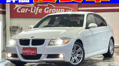 BMW　３２０i　Mスポーツ  ✨走行６万㌔台！！総合評価優良車✨　見た目もかっこいいMスポーツ入庫です！！装備もMスポーツ仕様で最高です！！カロッツェリアHDDナビ地デジフルセグ走行中視聴可！！電動パワーシート装備！！スマートキー&プッシュスタート装備(^_-)-☆