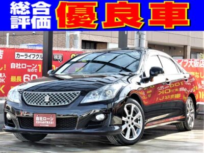 CROWN　クラウンアスリート　【総合評価優良車】　高級車の特権👑本革シート・サンルーフ・マルチHDDナビの3点セット✨　シートヒーター&エアシートでオールシーズン快適に過ごせます🔥⛄　ドライブレコーダーとバックカメラで安全性もバッチリ🚥　パワーシート&シートメモリー付きなので乗り降りからドライビングポジションの設定まで楽々です💺　クラウンは人気がありすぎて入荷が追い付いておりません💦　早急にお問い合わせください💣　《1年保証付》