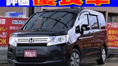 STEPWAGON　ステップワゴン L　ホンダ独自の低床・低重心パッケージをベースとする4代目「ステップワゴン」💨　セキュリティアラームなど充実装備の「L」💫　ファミリー様に好評のミニバンが月々２万円～でお乗りいただけます🙌　両側パワースライドドアやTV・DVD視聴可&BluetoothAUDIO可能のメモリーナビ☆彡　安心のバックカメラも付いています👀　《1年保証付》