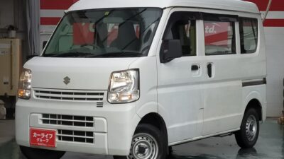 エブリィ　PAハイルーフ　★総合評価優良車★　最近増えてる自営業の相棒にオススメ！！！ー黒ナンバー対応致します✨✨ー長く使う機会が多いからこその嬉しい走行1万キロ台！！！年式もまだまだな29年式！！なかなか出てこないお勧めのエブリィを車検2年付きでご提供いたします♬(#^^#)