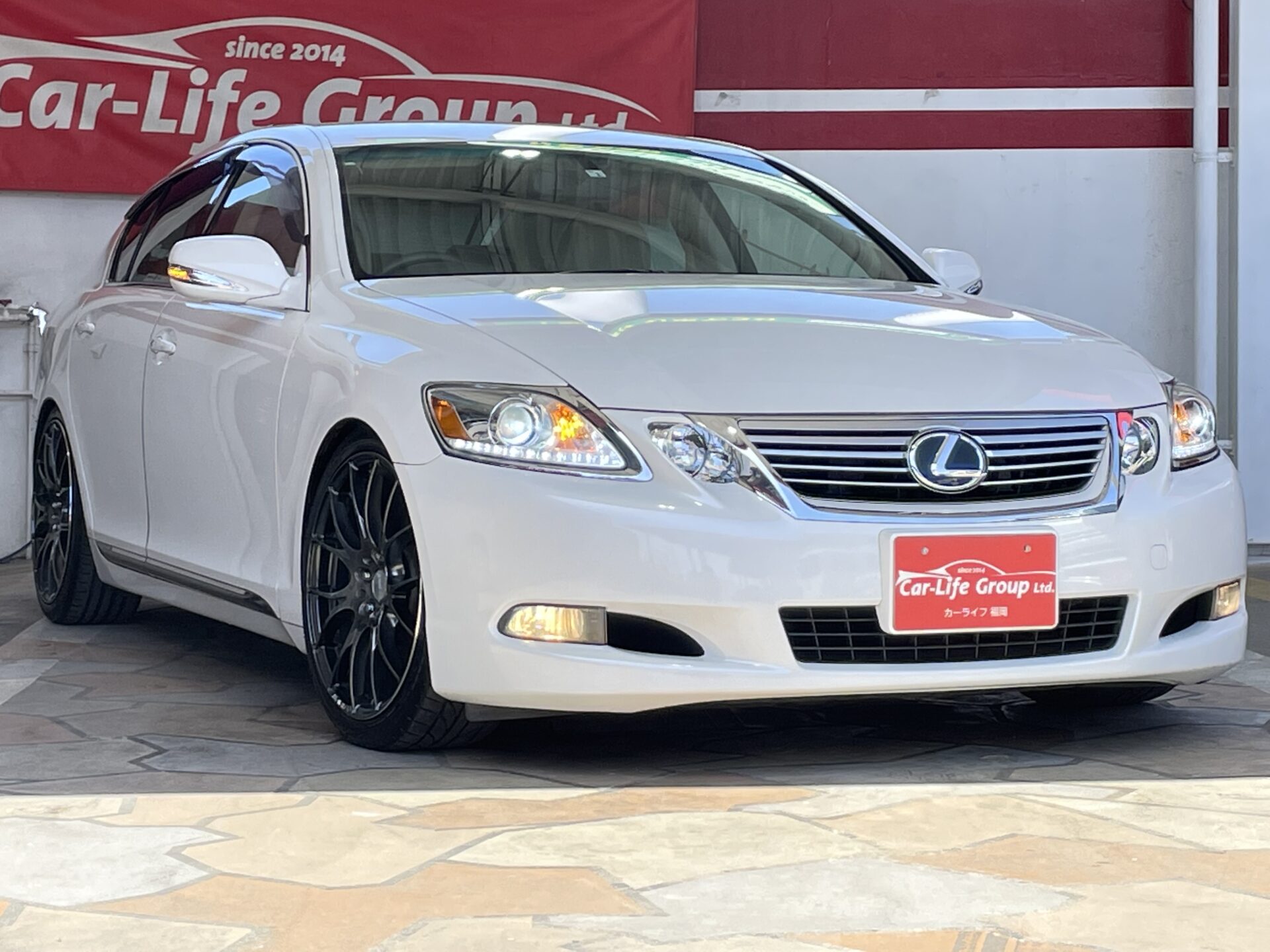 LEXUS GS レクサス☆ＧＳ４５０ｈ・バージョンＩ☆後期型☆ホワイトカラー・内装ベージ | 自社ローン カーライフグループ福岡店