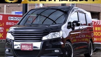 STEPWGN　ステップワゴン　スパーダZ　【総合評価優良車】　社外フロントグリルや社外19インチアルミホイールでインパクト抜群のRK系ステップワゴンスパーダ❗❗　走行中フルセグTV･DVD視聴可能📺　嬉しい大画面フリップダウンモニター！！　バックカメラ付きなので駐車も安心です📸　車内は無限フロアマット&レザー調シートカバーでスポーティなデザイン🏁　本革巻きステアリング&パドルシフトで走破性能も良好です😎　大人気車種のためお問い合わせはお早めに💣　🌜大阪店専用HPにて360°画像💫&動画🎥を随時更新中❗carlifegroup.jp で検索🕵️‍♂️🌛《1年保証付》