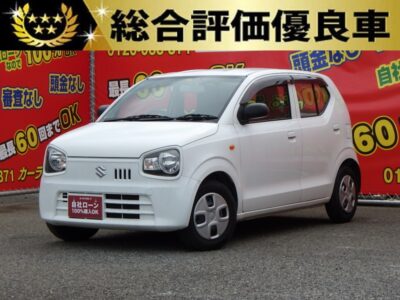 🚙ALTO　アルト　L　　✨月々1万円台～OK✨★総合評価優良車★　日本が生んだ軽規格+ハイブリッド🎵さらに✨✨アイドリングストップ✨✨までついて燃費は最強クラス💪💪　社外メモリーナビBluetooth接続可！！車内装備も必要最低限なので使いやすさも◎です！！このクラスに嬉しい運転席シートヒーター付(^^♪冬場のお出かけにも便利な1台です！！必須装備の使いやすいナビ付！！通勤車としてもオススメ！！！車検２年付