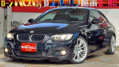 BMW　320i　クーペ　　Mスポーツ　　2ドアスポーツ！！！　足回りには、ビルシュタインハイパフォーマンスショック装備！　エンジンは直列4気筒DOHCで走りも快適♪♪♪　イカリング付きHIDプロジェクターヘッド！！　☆車検2年付き☆　