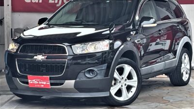 CHEVROLET CAPTIVA     シボレー　キャプティバ　４ＷＤ　✨総合評価優良車✨　人気のシボレーの7人乗りＳＵＶ！！　カロッツェリアＳＤナビ地デジフルセグ走行中視聴可&ETC装備で街乗りもドライブも快適！！ハーフレザーシート&運転席パワーシート&クルコン等純正装備充実！！見た目もワイドでかっこいい車輌(^_-)-☆