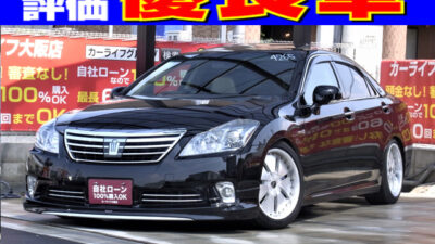 CROWN HYBRID　クラウンハイブリッド　Gパッケージ　【総合評価優良車】　高級セダンの代表格「クラウンハイブリッド」再入荷👑　走行中フルセグTV･DVD視聴可能📺📸　Bluetoothオーディオ視聴可能🎵🎶　ベージュを基調とした内装デザインに本革シート✨　サンルーフ付き🌞　足廻りローダウン&モデリスタエアロで外装デザインも最高です💎　パワーシート&シートメモリー・シートヒーター&シートエア―でどんな時期でも快適に過ごすことができます⛄🔥　遠出の際にはレーダークルーズコントロールで運転をサポート🏁　プリクラッシュセーフティ付きなのでもしもの時の安全機能が充実しております⛑　大変人気で入荷が難しいお車ですので早急にお問い合わせください💣　《1年保証付》