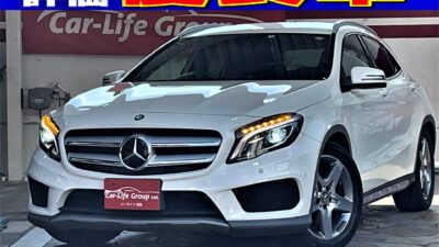 メルセデスベンツ　ＧＬＡ２５０　４マチック　スポーツ　✨納車時新品タイヤ！！ターボ車！！４ＷＤ！！車検2年付！！総合評価優良車✨　カーライフ人気のＧＬＡ再入庫！！走りも快適な２０００ｃｃターボエンジンで２１１馬力のコンパクトＳＵＶ！！４ＷＤで走行性能も抜群( ^)o(^ )純正ナビ地デジフルセグ&バックカメラ&ＥＴＣ搭載で街乗りもドライブも快適！！ハーフレザーシート&運転席パワーシート&シートヒーター&パワーバックドア等純正快適装備満載(^_-)-☆