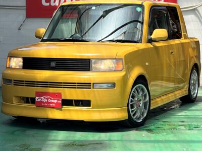 ｂＢ　オープンデッキ ✨激レア！希少車！今後値段が跳ね上がるかも！✨　🔥外装仕上げ済み！🔥社外車高調&社外16インチアルミホイール装着済み！🔥　ケンウッドナビ（DVD、ワンセグTV、SD、Bluetooth）&ETCつき🎶　インスタ映え間違いなしのイエローカラー✨　荷室を広げることが出来ます！休憩時に座ったり、荷物を載せるときに大活躍🌞　自社保証付きです✨　★ユーザー買取車★　✨車検2年付✨ 🔥月々2万円台～！🔥