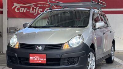 NISSAN　AD　バン　ＶＦ　★ユーザー買取車・月々１万円台～ＯＫ★最大積載量４５０ｋｇ！！専用ルーフラック付・大きめの荷物もルーフへＯＫ👝多機能装備の純正ＳＤナビ🗾ＤＶＤ📀Ｂｌｕｅｔｏｏｔｈ📞🎶フルセグ内蔵📺ミラーモニター型バックカメラで駐車も楽チン📹便利な１００Ｖコンセント付💡移動車利用にもＯＫ😊✨車検１年付✨