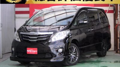 ALPHARD　アルファード　240S　✨総合評価優良車✨　🔥大人気アルファードのカスタム🔥　モデリスタグリル&社外F・Rハーフエアロ&社外18インチAW付きでカッコイイです✨　カロッツェリアHDDナビ（地デジフルセグTV・Bluetooth・DVD）機能付き&駐車時など安心ラクラクなバックカメラ付きです👀　アルパイン製フリップダウンモニターつき！ドライブ中でも後部座席の方を退屈させません！　高速道路に乗る際に必需品のETCつき！　乗り降りラクチンな両側パワースライドドア✨　見た目◎通気性◎のWサンルーフ！　夜間でも明るいHIDヘッドライト&フォグライト🌞　✨車検２年付✨　✨納車時タイヤ４本新品✨