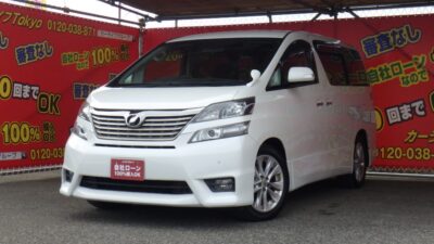 VELLFIRE　ヴェルファイア　2.4Z　✨車検2年付✨　純正HDD大型✨8インチナビ🗾Bluetooth📞🎶フルセグTV📺DVD📀　トヨタプレミアムサウンドシステム搭載です！一味違った音質をお楽しみください🎶　左側パワースライドドア付きで乗り降りラクチン🚪　2列目キャプテンシート＆オットマン、フリップダウンモニターで快適空間✨　障害物センサー&バックカメラで見えにくい部分もカバーしてくれます👀　夜間走行時でも明るいHIDヘッドライト&フォグ付き🌞　🌜TOKYO店専用HPにて更新中❗ carlifegroup.tokyo.jpで検索🕵️‍♂️🌛《1年保証付》