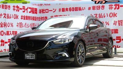 ATENZA　アテンザセダン　XD　【カスタム】🌈ディーゼル🌈　人気先進のMAZDA車が✨✨大人気セダン！！環境に最大限配慮したクリーンディーゼル！！燃料費も安いので維持費もお安く抑えられます♪クルーズコントロール付きで高速巡航もラクラクです！！RAYS HOMURA１９インチAW装着なので見た目のインパクト破壊力十分⚡⚡嬉しい車検２年付🤠内外装程度良好♪福岡店専用HPでも在庫確認可能‼✨【carlifegroup.fukuoka.jp/】で検索🕵️‍♂️