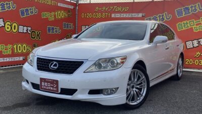 LEXUS　レクサス　LS460　SZ　Iパッケージ　✨上級グレード✨　✨大人気の中期型&純正エアロつき✨　✨純正HDDナビ（地デジフルセグTV・Bluetooth・ミュージックサーバー・DVD・CD・USB・AUX）バックカメラ📸　快適&最高のサンルーフ😎　黒本革シート（前席パワーシート&前席シートエアコン＆後席シートヒーター＆ステアリングヒーター！）✨　夜間でも明るいHIDヘッドライト&フォグ＆オートハイビーム🌞　駐車時に便利なブレーキホールド機能付き！　電動リアサンシェード&サイドサンシェード付き！　社外19インチアルミホイール🍩　 ✨車検2年付✨ 🌛TOKYO店専用HPにて更新中❗ carlifegroup.tokyo.jpで検索🕵️‍♂️🌛