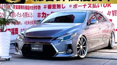 MARK X 　マークX 　250G　リラックスセレクション【カスタム】【総合評価優良車】＂人気のグレーカラー・追加入庫＂💎Ｇ’ｓ専用フロント・リアエアロバンパー装着済💎純正ＳＤナビ🗾ＤＶＤ💿Ｂｌｕｅｔｏｏｔｈ🎶📱📞地デジＴＶ内蔵型📺車高調ローダウン＆Cosmic/SAVATINI２０インチＡＷ装着済・ローフォルムカスタム🚗シーケンシャルウインカー内蔵社外ヘッドライト💡・社外ＬＥＤテール・重低音４本出しマフラー💥でパフォーマンス性もＵＰ🎉🌈車検２年付🌈🚗福岡店専用HPでも在庫確認可能‼✨ 【carlifegroup.fukuoka.jp/】で検索🕵️‍♂️