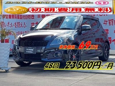 SWIFT　スイフト　スポーツ　6MT　【カスタム】✨人気の格安コンパクトスポーツカー🚗スイフト入庫！！💎ＨＫＳ2本出しマフラー＆人気ホイールＲＡＹＳ17インチＡＷ装着済💎ＤＶＤ📀Ｂｌｕｅｔｏｏｔｈ🎶地デジフルセグ📺走行中視聴可👀高速走行も快適なＥＴＣ装備🚗🌈後部座席を倒せば十分なラゲッジスペース確保🌈乗降時及びエンジン始動時に便利なスマートキー&プッシュスタート装備🔑🔘🚗福岡店専用HPでも在庫確認可能‼✨ 【carlifegroup.fukuoka.jp/】で検索🕵️‍♂️