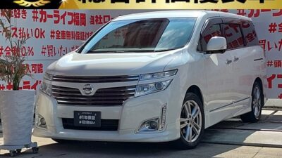 ELGRAND エルグランド 350ハイウェイスター プレミアム【総合評価優良車】＂希少グレード・オプション品多数の豪華グレード💎純正フロントスポイラー・デイライト付💎純正ＨＤＤナビ🗾ＤＶＤ📀Ｂｌｕｅｔｏｏｔｈ🎶📱📞フルセグＴＶ内蔵型📺アラウンドビューモニター📹搭載★駐車・車庫入れもスムーズに😊７人乗りキャプテンシート💺＆純正電動フリップダウンモニター搭載📺🚗リアサイドシェード付きでプライバシー・ＵＶ効果もバッチリ🌞🌈🚗福岡店専用HPでも在庫確認可能‼✨ 【carlifegroup.fukuoka.jp/】で検索🕵️‍♂️