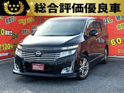 ELGRAND　エルグランド　250ハイウェイスター　ブラックレザー　【総合評価優良車】　月々3万円台～OK！　8万キロ台～！のワンオーナー！　✨フロント純正ハーフエアロ✨　ブラックレザーシートで高級感バッチリ😎　前席パワーシート&シートヒーターなど便利な装備が盛りだくさん！　2列目&助手席オットマンつき！　純正HDDナビ🗾地デジフルセグTV📺DVD📀Bluetooth📱　アラウンドビューモニターで狭い道など安心・安全に通れます👀　🌛TOKYO店専用HPにて更新中❗ carlifegroup.tokyo.jpで検索🕵️‍♂️🌛《1年保証》