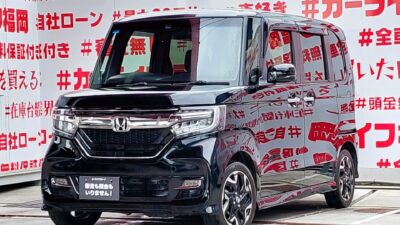 N-BOX　カスタムＧ・Ｌターボ　ホンダセンシング　💎安全機能多数のホンダセンシング＜２０２０年式再入庫💎純正８インチインターナビ🗾ＤＶＤ📀Ｂｌｕｅｔｏｏｔｈ🎶📱📞フルセグＴＶ内蔵型📺走行中映像視聴可能👀夜間も明るいＬＥＤヘッド＆ＬＥＤフォグランプ装備！！アダプティブクルーズコントロール（レーダー式）搭載！！高速楽々運転可能🛣️安全装備もバッチリ・ホンダセンシング機能💎大人気のハイトワゴン・Ｎ－ＢＯＸ！！ＬＫＡＳ車線維持システム装備！！シーケンシャル式ウインカーもワンポイントアクセント😊月々３万円台～ＯＫ🌈納車時新品タイヤ装着🌈💎車検２年付💎🚗福岡店専用HPでも在庫確認可能‼✨ 【carlifegroup.fukuoka.jp/】で検索🕵️‍♂️