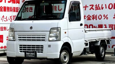 CARRY　キャリイトラック　KCエアコン・パワステ🤩低走行2万キロ台🌟＂オートマチック車で便利な軽トラック🚚＂寒い冬も暑い夏も全席に快適な空調を届けてくれるエアコン装備🌀💎三方開きで荷物の積み下ろしも楽々💎🌈車検2年付🌈🚗福岡店専用HPでも在庫確認可能‼✨ 【carlifegroup.fukuoka.jp/】で検索🕵️‍♂️
