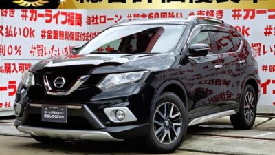 X-TRAIL　エクストレイル　20X　エクストリーマーX　【4WD】【特別仕様車】【総合評価優良車】　💎上級グレードエクストレイル再入庫💎めずらしい３列シートの７人乗りタイプ💺人数が増えても大丈夫🙆パートタイム４ＷＤで悪路も切替で楽々運転👍純正ＳＤナビ🗾ＤＶＤ💿Ｂｌｕｅｔｏｏｔｈ🎶📱📞フルセグＴＶ内蔵型📺アイドリングストップ機能・ＪＣ０８モード１６．０Ｋｍ／Ｌ🍃＂人気の撥水カプロンシートタイプで水滴に強い💺💎ヒルディセントコントロール機能で急な下り坂・雪道や砂利道の下り坂も安心走行🚙🚗福岡店専用HPでも在庫確認可能‼✨ 【carlifegroup.fukuoka.jp/】で検索🕵️‍♂️