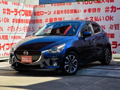 DEMIO デミオ　XDツーリング　クリーンディーゼル・ターボ　　走りを楽しめる６ＭＴ車再入庫🌈８万㌔台の低走行車両🚗安心・安全・ブラインドスポットモニタリング（リア・クロス・トラフィックアラート機能付）車線逸脱警報システム搭載🎉純正メモリーナビ🗾ＤＶＤ💿Ｂｌｕｅｔｏｏｔｈ🎶📱📞地デジフルセグＴＶ内蔵型📺走行中映像視聴可能👀納車時新品タイヤ装着🚗福岡店専用HPでも在庫確認可能‼✨ 【carlifegroup.fukuoka.jp/】で検索🕵️‍♂️