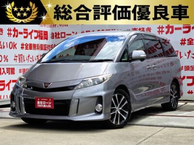 ESTIMA　エスティマ　アエラス　【総合評価優良車】人気の後期型エスティマ再入庫！！💎バックミラー型前後ドライブレコーダー＆ＡＳＳＵＲＡレーダー探知機＆カロッツェリアサブウーファー装着済💎✨直進安定性抜群の流線形ボディー✨純正メモリーナビ🗾ＣＤ・ＤＶＤ💿🎵Ｂｌｕｅｔｏｏｔｈ🎶📱📞地デジフルセグＴＶ内臓型📺走行中映像視聴可能🎶７人乗りキャプテンシート💺タイプ・オットマン機能付きでクルーズ気分🚢✨乗り降り楽々の両側パワースライドドア🚪クルーズコントロール&ビルドインＥＴＣで高速道路での長距離走行も楽々快適🌈🚗福岡店専用HPでも在庫確認可能‼✨ 【carlifegroup.fukuoka.jp/】で検索🕵️‍♂️