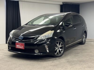 PRIUS　プリウスα　G【ユーザー買取車】＂低燃費Ｎｏ①車両・プリウスのステーションワゴンタイプ🍃月々2万円台～購入ＯＫ🍃✨モデリスタ１７インチアルミホイール装着でドレスアップされております✨純正HDDナビ🗾ブルートゥース接続🎶フルセグ視聴可能📺幅・奥行き共に十分なスペースを確保したトランクルームです🚗TOKYO店専用HPでも在庫確認可能‼✨ 【https://carlifegroup.tokyo.jp/】で検索🕵️‍♂️