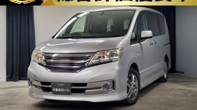 SERENA　セレナ　ライダーＪパッケージ【特別限定車】【総合評価優良車】 ❗❗車検2年付❗❗納車時新品タイヤ装着❗❗ライダー専用バンパーやオーテックAWで一味違うカッコよさです⭐純正メモリーナビ　Bluetooth接続　地デジフルセグ走行中視聴可能です🚗スマートキー＆プッシュスタートでエンジン始動も楽々😁左側パワースライドドア❗❗TOKYO店専用HPにて更新中❗ carlifegroup.tokyo.jpで検索🕵️‍♂️🌛《1年保証付》