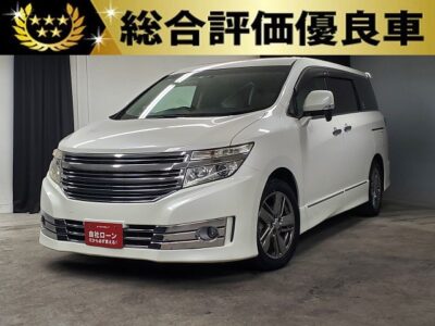 ELGRAND　エルグランド　ライダー 白本革シートマニュアルシート  【特別仕様車】【総合評価優良車】❗❗車検2年付❗❗⚡3500ccで7人乗ってもバリバリ走ります⚡🌈白本革シートでメチャクチャ内装オシャレです🌈サンルーフ付きで解放感抜群です⭐両側パワースライドドアで乗り降り楽々👌走行中でも視聴可能なフルセグTVやフリップダウンモニターも搭載なので後部座席も快適です👍オーテック１８インチAWで足元もカッコイイ😍納車時新品タイヤ装着❗❗TOKYO店専用HPにて更新中❗ carlifegroup.tokyo.jpで検索🕵️‍♂️🌛《1年保証付》