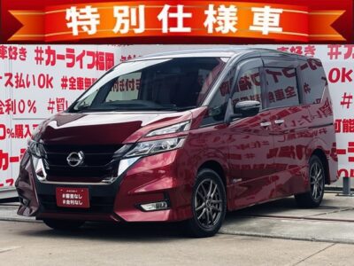 SERENA　セレナ　ハイウェイスター　プロパイロットエディション【特別仕様車】【S-HYBRID】🍃カタログ燃費ＪＣ０８モード１６．６ｋｍ／Ｌ🍃同一車線自動運転技術・プロパイロット機能搭載🎉ハンズフリー両側パワースライドドアー搭載車😲デュアルバックドアタイプで荷物の出し入れも使い分け🧳📦純正メモリーナビ🗾ＤＶＤ📀Ｂｌｕｅｔｏｏｔｈ🎶📱フルセグＴＶ内蔵型📺シートバックテーブル＆サイドシェード😎付きでリアも充実のプライベート空間✨各シートにUSBポート付き💎🌈車検２年付🌈🚗福岡店専用HPでも在庫確認可能‼✨【carlifegroup.fukuoka.jp/】で検索🕵️‍♂️