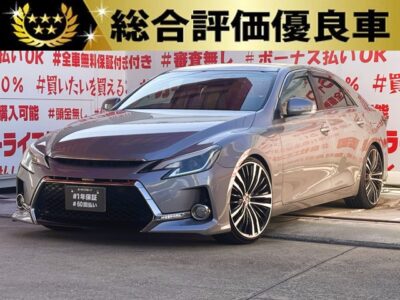 MARK X マークX 　250G　リラックスセレクション【カスタム】【総合評価優良車】💎Ｇ’ｓ専用フロント・リアエアロバンパー装着済💎ダウンサスローダウン＆シャレン２０インチＡＷ装着済💎360度全方位対応ドライブレコーダー装着済💎シーケンシャルウインカー内蔵ヘッドライト✨社外メモリーナビ🗾ＤＶＤ💿Ｂｌｕｅｔｏｏｔｈ🎶📱📞フルセグＴＶ📺走行中映像視聴可能🚘ビルドインＥＴＣで高速道路も楽々快適🌈車検２年付き🌈🚗福岡店専用HPでも在庫確認可能‼✨ 【carlifegroup.fukuoka.jp/】で検索🕵️‍♂️