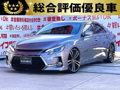 MARK X マークX 　250G　リラックスセレクション【カスタム】【総合評価優良車】💎Ｇ’ｓ専用フロント・リアエアロバンパー装着済💎ダウンサスローダウン＆シャレン２０インチＡＷ装着済💎360度全方位対応ドライブレコーダー装着済💎シーケンシャルウインカー内蔵ヘッドライト✨社外メモリーナビ🗾ＤＶＤ💿Ｂｌｕｅｔｏｏｔｈ🎶📱📞フルセグＴＶ📺走行中映像視聴可能🚘ビルドインＥＴＣで高速道路も楽々快適🌈車検２年付き🌈🚗福岡店専用HPでも在庫確認可能‼✨ 【carlifegroup.fukuoka.jp/】で検索🕵️‍♂️