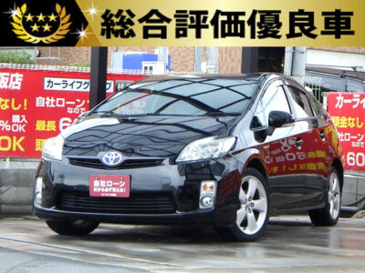 PRIUS　プリウス　Gツーリングセレクション　【総合評価優良車】　～前期型～　上級Gグレードのスポーティーなツーリングセレクション✨　フルセグTV・DVD視聴可能でBluetoothオーディオ接続可能のHDDナビ🎵　ドライブレコーダーやバックカメラ搭載で普段のドライブも安心ですね😉　2連LEDヘッドライトで夜道も明るいです💡　🌜大阪店専用HPも要チェック❗carlifegroup.jp で検索🕵️‍♂️　Instagram・Twitter・TikTokも随時更新中❗❗🌛《1年保証付》