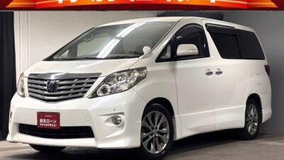 ALPHARD アルファード 240S プライムセレクションⅡ【特別仕様車グレード】純正ＨＤＤナビ🗾ＤＶＤ💿Ｂｌｕｅｔｏｏｔｈ🎶📞フルセグＴＶ内蔵型📺純正フリップダウンモニター📺大型モニターで後席でも充実したメディア環境🎶両側パワースライドドアー＆パワーバックドアー機能搭載😲女性でも楽々開閉🚪ＨＩＤヘッドライト＆フォグランプで夜間も明るさ抜群💡７人乗りキャプテンシートタイプ・オットマン付で更に高級感を演出💺🌈納車時新品タイヤ装着🌈車検2年付🌈月々3万円台～🌛TOKYO店専用HPにて更新中❗ carlifegroup.tokyo.jpで検索🕵️‍♂️🌛