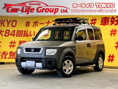 ELEMENT　エレメント　ベースグレード　【4WD】✨🌈納車時新品タイヤ４本装着✨🌈　✨珍しい観音開きドア🚪ラゲッジルームも上下観音開きで荷物の積み下ろしも場面に応じて自由自在🤩カロッツェリアメモリーナビ🗾ＣＤ・ＤＶＤ📀😎高速走行も楽々🎶快適のＥＴＣ装備✨HIDヘッドライトで視界も良好🔦💎純正16インチアルミホイール装着💎🚗✨車検2年付✨🌜TOKYO店専用HPにて更新中❗ carlifegroup.tokyo.jpで検索🕵️‍♂️🌛