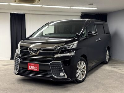 VELLFIRE　ヴェルファイア　Z　純正9インチナビ🗾ＤＶＤ📀Ｂｌｕｅｔｏｏｔｈ📱📞フルセグＴＶ内蔵型📺フリップダウンモニター装着車👀広々とした７人乗りキャプテンシートタイプ💎ＬＥＤヘッドライト＆フォグランプで夜間走行も明るく安全💡月々5万円台～購入ＯＫ😲🌈車検２年付🌈TOKYO店専用HPにて更新中❗ carlifegroup.tokyo.jpで検索🕵️‍♂️🌛《1年保証》