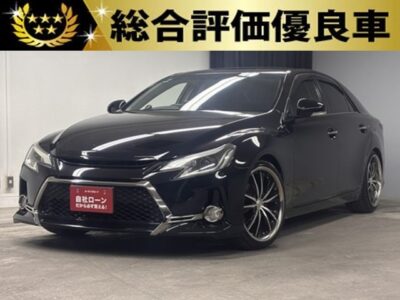 MARK X マークX　250Ｇ 【カスタム】【総合評価優良車】月々3万円台～OK✨フロント・リアＧ’ｓ専用エアロバンパー＆ＴＥＩＮ車高調＆ANHELO CORAZON シャルマン19インチAW装着でカスタムバッチリです👌社外HIDヘッドライトとフォグランプで暗い道も明るく照らします💡🌛TOKYO店専用HPにて更新中❗ carlifegroup.tokyo.jpで検索🕵️‍♂️🌛《1年保証付》