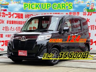 ROOMY　ルーミー　XS　💎２０１８年式＆走行７万km台の高年式・低走行車両🎉再入庫💎エクリプスメモリーナビ🗾ＤＶＤ📀Ｂｌｕｅｔｏｏｔｈ🎶📞フルセグＴＶ内蔵型📺走行中映像視聴可能👀🌞両側スライドドア＆左側パワースライドドア・プッシュボタン付きで開閉楽々🚪 リアサイドシェード付・ＵＶ・プライバシーも安心👀✨車検２年付✨🚗福岡店専用HPでも在庫確認可能‼✨ 【carlifegroup.fukuoka.jp/】で検索🕵️‍♂️