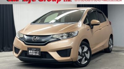 FIT　フィット　HV　Lパッケージ　＂上級グレード＂大人気カラー🔥ライトベージュメタリック🔥のコンパクトＨＶ再入庫　ストラーダＳＤナビ🗾ＤＶＤ📀フルセグＴＶ内蔵型📺走行中も視聴可能です✨燃費も驚異のＪＣ０８モード３３.６ｋｍ／Ｌ🍃クルーズコントロール＆ＥＴＣ付で高速道路でも楽々運転🚗夜間でも明るいＬＥＤヘッドライト🔦ラゲッジスペース広々で荷物沢山乗せれます👍✨車検2年付✨　🌜TOKYO店専用HPにて更新中❗ carlifegroup.tokyo.jpで検索🕵️‍♂️🌛