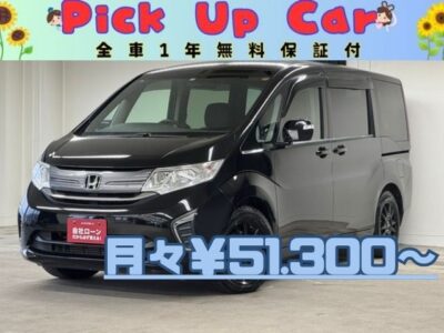 STEPWGN ステップワゴン　G　【総合評価優良車】　✨TOKYO店初入庫✨車検2年付✨Gathersインターナビ🗾ＤＶＤ💿Ｂｌｕｅｔｏｏｔｈ🎶ＶＴＥＣターボエンジン搭載🚗両側パワースライドドアー・サイドシェード付✨純正フリップダウンモニター付で後部座席も快適にドライブ出来ます👌わくわくゲートを採用・通常オープンとテールゲートの横開きで床も低いので荷物の積み下ろしも楽々😊🌈車検２年付🚗TOKYO店専用HPでも在庫確認可能‼✨carlifegroup.tokyo.jpで検索🕵️‍♂️🌛《1年保証》