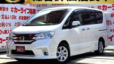 SERENA　セレナ　ハイウェイスター Vセレクション【総合評価優良車】【特別仕様車】＂低価格ミニバン・大人気・福岡店在庫再入庫📣＂両側パワースライドドア装備・楽々ワンタッチボタン開閉式🚪＂カロッツェリアＨＤＤナビ🗾ＤＶＤ📀Ｂｌｕｅｔｏｏｔｈ🎶📞フルセグＴＶ内臓型📺走行中映像視聴可能💡Ｗエアコンタイプ🌀リアの温度調整も可能で室内快適温度✨アルパインフリップダウンモニター搭載・リアエンタメもＯＫ😲👀高速走行はクルーズコントロール機能にお任せ・楽々運転🎉🚗福岡店専用HPでも在庫確認可能‼✨ 【carlifegroup.fukuoka.jp/】で検索🕵️‍♂️