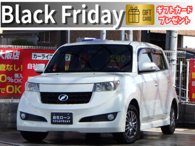 bB　Zエアロ　Gパッケージ　【総合評価優良車】　２代目ｂBの上級グレード💎　個性的なデザインで幅広い世代にオススメです🌈　室内ブルーイルミネーションで夜は幻想的な車内🌃　フルセグTV・DVD視聴可能SDナビ🎵　毎月2万円台前半～でお乗りいただけるお手頃なコンパクトカーです🙌　🌜大阪店専用HPも要チェック❗carlifegroup.jp で検索🕵️‍♂️　Instagram・Twitter・TikTokも随時更新中❗❗🌛《1年保証付》