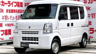 EVERY　エブリイ　PUハイルーフ　【ユーザー買取車】＂軽貨物タイプ人気Ｎｏ.1スズキのエブリィ😊月々１２，６００円～ＯＫ😲＂事業用ナンバー登録可能🎉＂リアフラットで大量の🧳積み込みもＯＫ！！パワステ・ＥＴＣ・ＡＢＳ付🚙スモークフィルム付きでプライバシーＯＫ😎📱ＣＡＲＰＬＡＹ対応アンドロイドナビ🗾装着プランあります👆🌈車検２年付🌈🚗福岡店専用HPでも在庫確認可能‼✨ 【carlifegroup.fukuoka.jp】で検索🕵️‍♂️