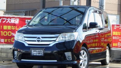 セレナ　HWS　S-HV　ミニバン💨×ハイブリッド🍃　フルセグTV・DVD視聴可のナビでBluetoothオーディオも接続可能🎵　後席はシートバックテーブル、サンシェード、Wエアコンなど快適にお乗りいただけます😍　ワンタッチの両側パワースライドドアでドアの開閉も楽々可能です💎　🌜大阪店専用HPも要チェック❗carlifegroup.jp で検索🕵️‍♂️　Instagram・Twitter・TikTokも随時更新中❗❗🌛《1年保証付》