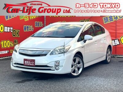 PRIUS　プリウス　Sツーリングセレクション　フロントバンパーモデリスタエアロツアラー装着✨　純正メモリーナビ🗾ワンセグ📺DVD📀　燃費も抜群ですので現在のガソリン高騰時期でもお財布には優しい車両です🍃　夜間走行時に明るく見やすいＬＥＤヘッドライト＋フォグ🔦　駐車時に安心なバックカメラ付🎥　🌛TOKYO店専用HPにて更新中❗ carlifegroup.tokyo.jpで検索🕵️‍♂️🌛《1年保証付》